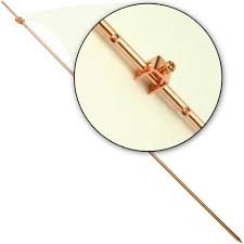 4ft Copper Grounding Rod – 3/8″ Diameter