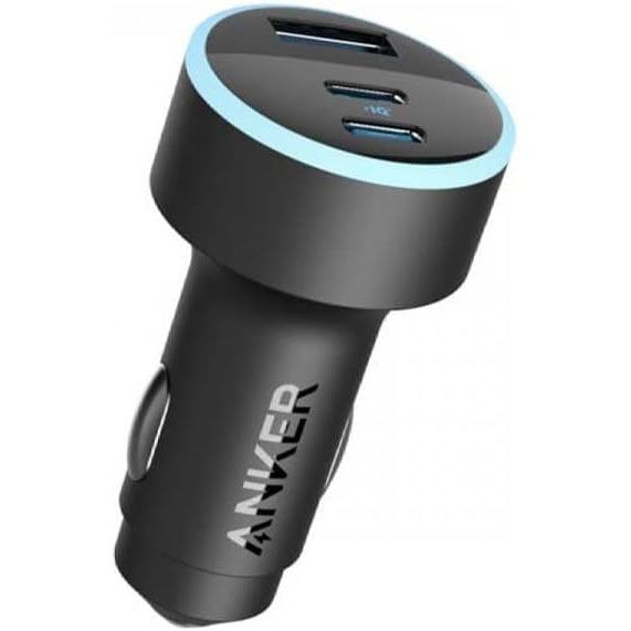 Anker 335 3-Port 67W USB-C Car Charger – Black (A2736H11)