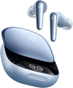 Anker Soundcore Liberty 4 Pro True Wireless Noise-Canceling Earbuds – A3954HG1 – Glossy Light Blue