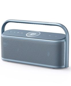 Anker Soundcore Motion X600 – 50W Surround Sound Waterproof Portable Bluetooth Speaker with Spatial Audio – A3130031 – Lunar Blue