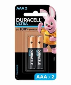 Duracell Ultra AAA 2 Batteries 1.5V 2 Pack