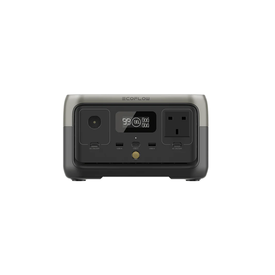 EcoFlow River 2 Portable Power Station (ZMR600-B-UK)