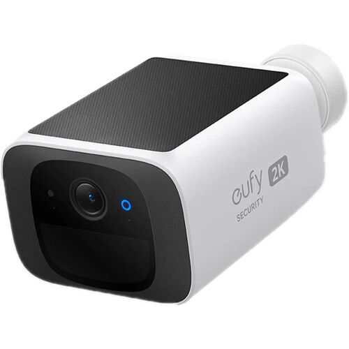 Eufy Security SoloCam S220 – 2K Solar-Powered Battery Camera – T8134321 – White