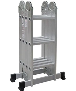 Fundi 4 X 2 Aluminum Folding Ladder FFL42