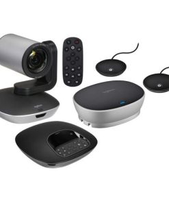 Logitech Group Video Conferencing Bundle with Expansion Mics for Big Meeting Rooms