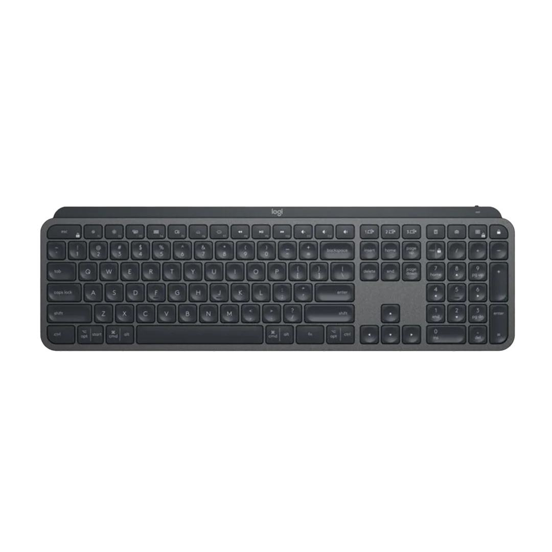 Logitech MX Keys Mini – Advanced Illuminated Wireless Keyboard – Pale Gray