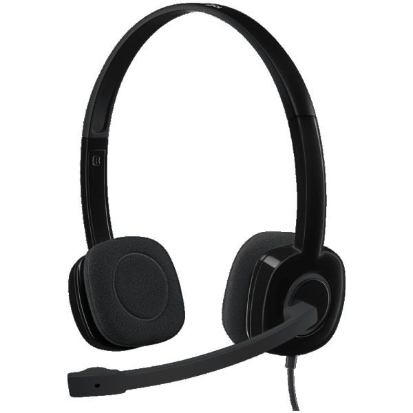 Easy-to-use headset that sounds great on all your devices Essential stereo headset works on all operating systems and platforms via the standard 3.5mm audio jack connection. Just plug your headset into the 3.5mm port on your computer