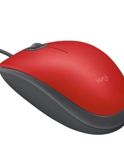 Logitech USB Silent Mouse M110 – Red – 910-005489