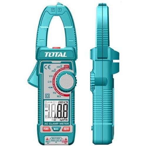 TOTAL Digital Clamp Meter 400A Electrical Tester Tool