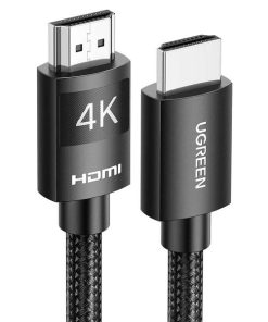 Ugreen HD-119 4K HDMI 2.0 Cable 60Hz Ultra HD 3D High Speed Braided with Ethernet 1M HDMI Cable (UG-30999)