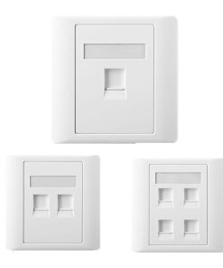 Vention 2 Port Keystone RJ-45 Jack Wall Plate (VEN-IFBW0)