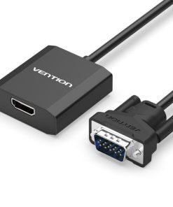 Vention VGA to HDMI Converter with Female Micro USB and Audio Port – VEN-ACEB0